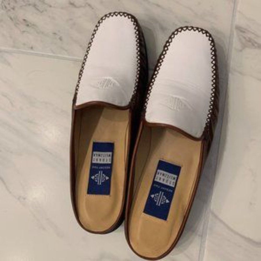 Stuart Weitzman Two-Toned Mules - image 2